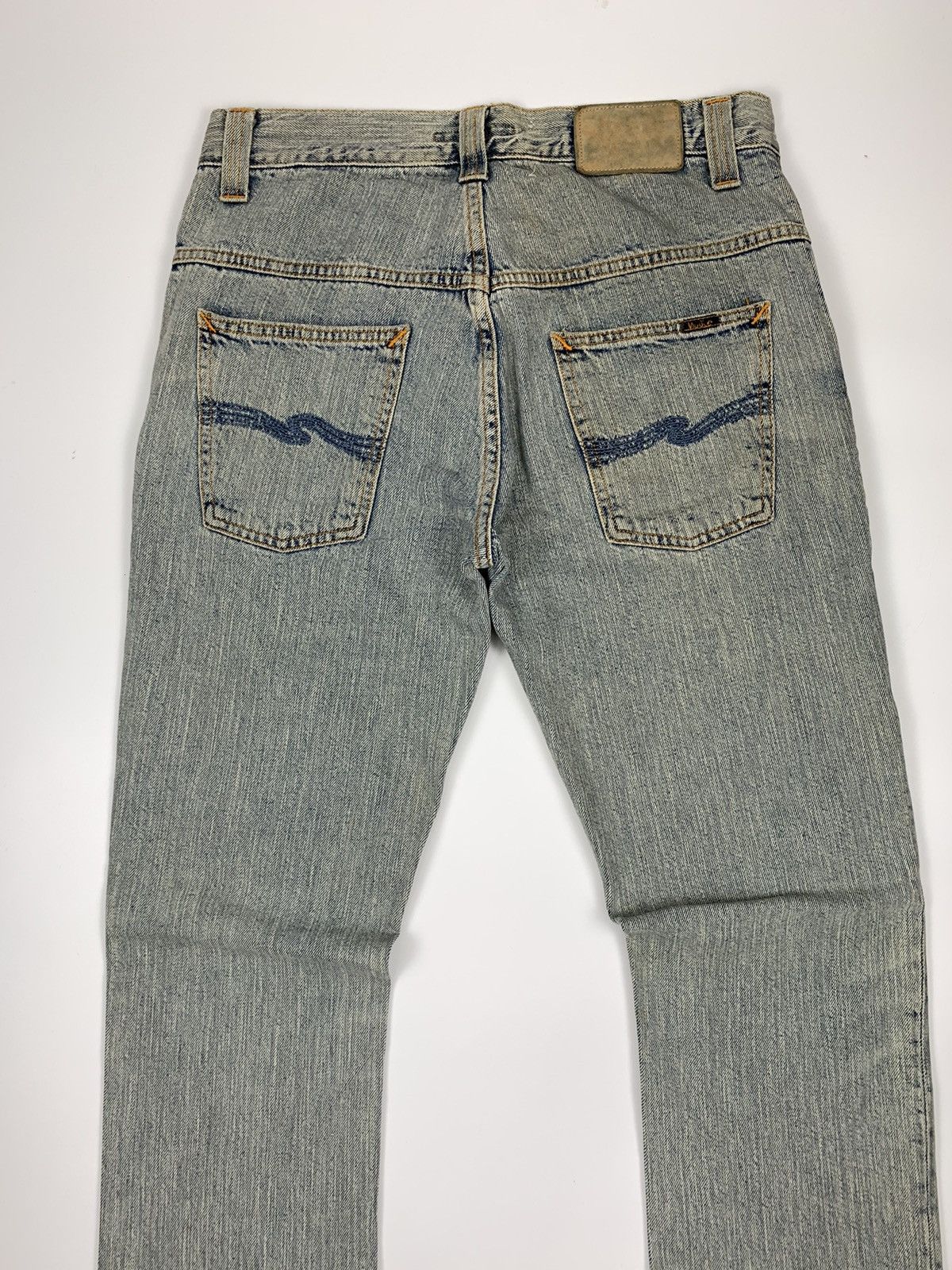 Japanese Brand × Nudie Jeans Nudie Jeans Thin Finn Sunbleach Denim Size US 30 / EU 46 - 8 Thumbnail