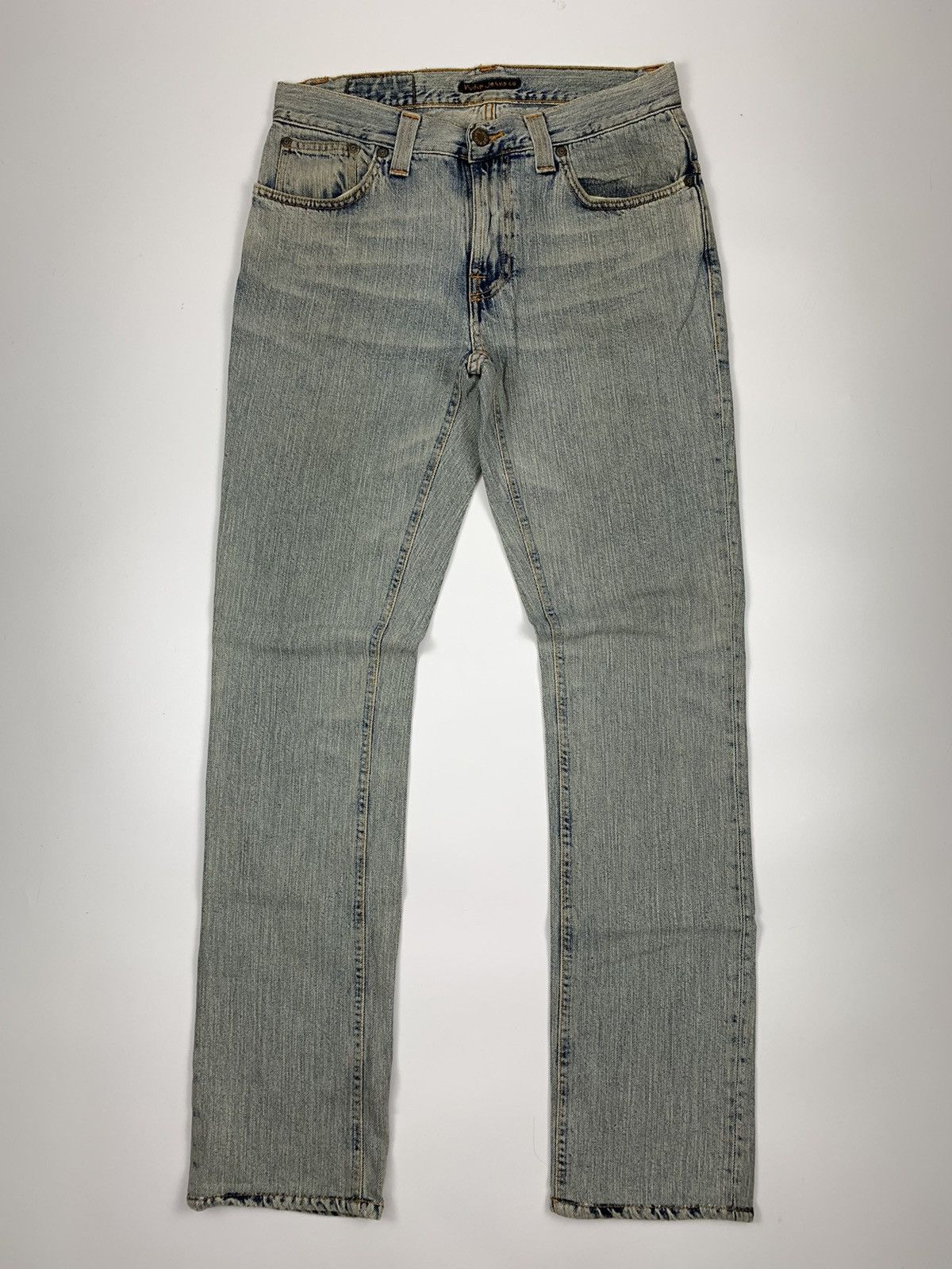 Japanese Brand × Nudie Jeans Nudie Jeans Thin Finn Sunbleach Denim Size US 30 / EU 46 - 1 Thumbnail