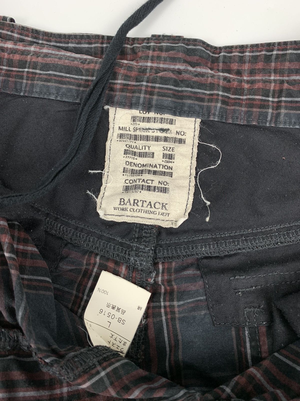If Six Was Nine Denomination Checkerboard Cargo Pant Size US 33 - 6 Thumbnail