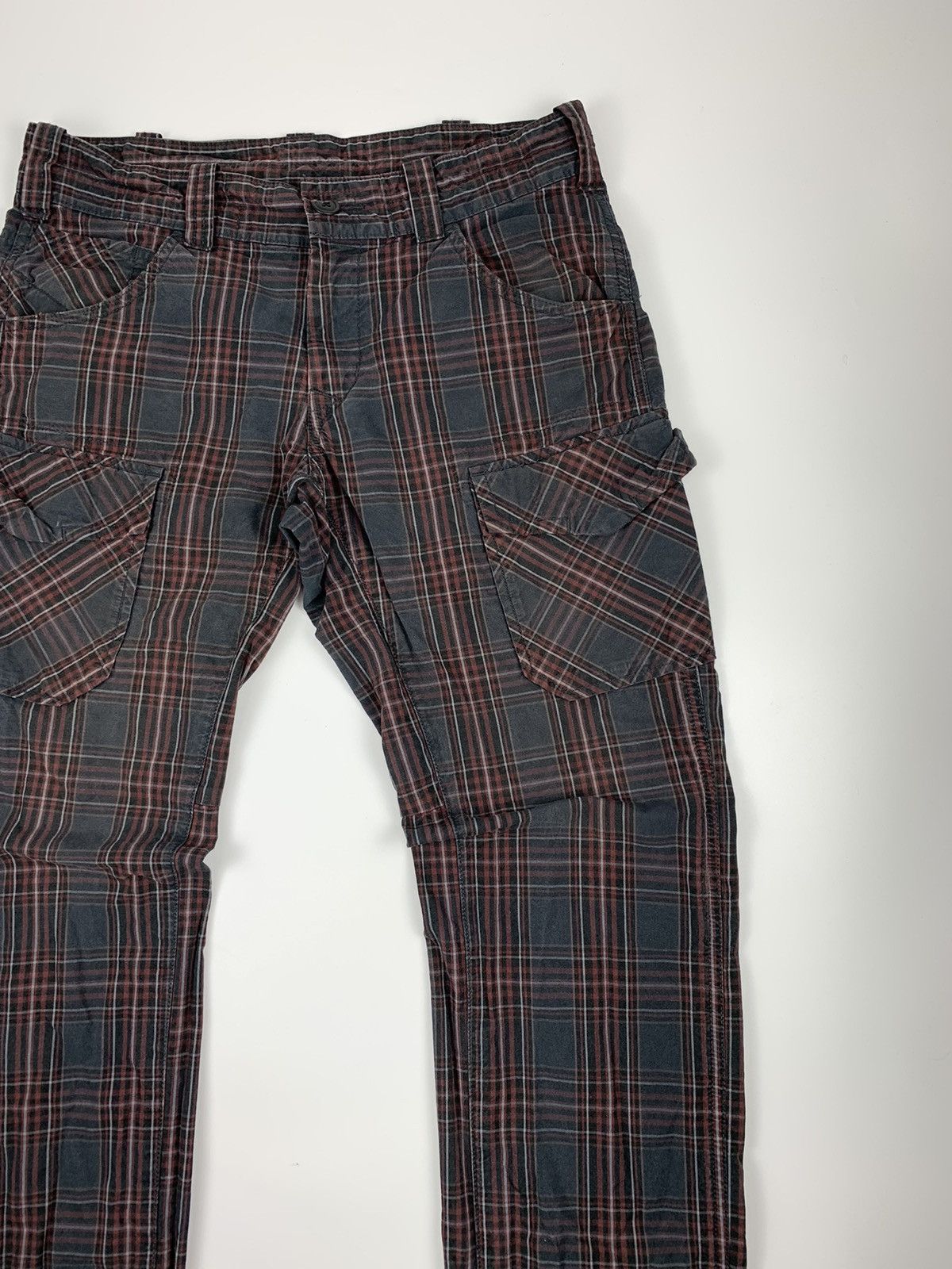 If Six Was Nine Denomination Checkerboard Cargo Pant Size US 33 - 3 Thumbnail