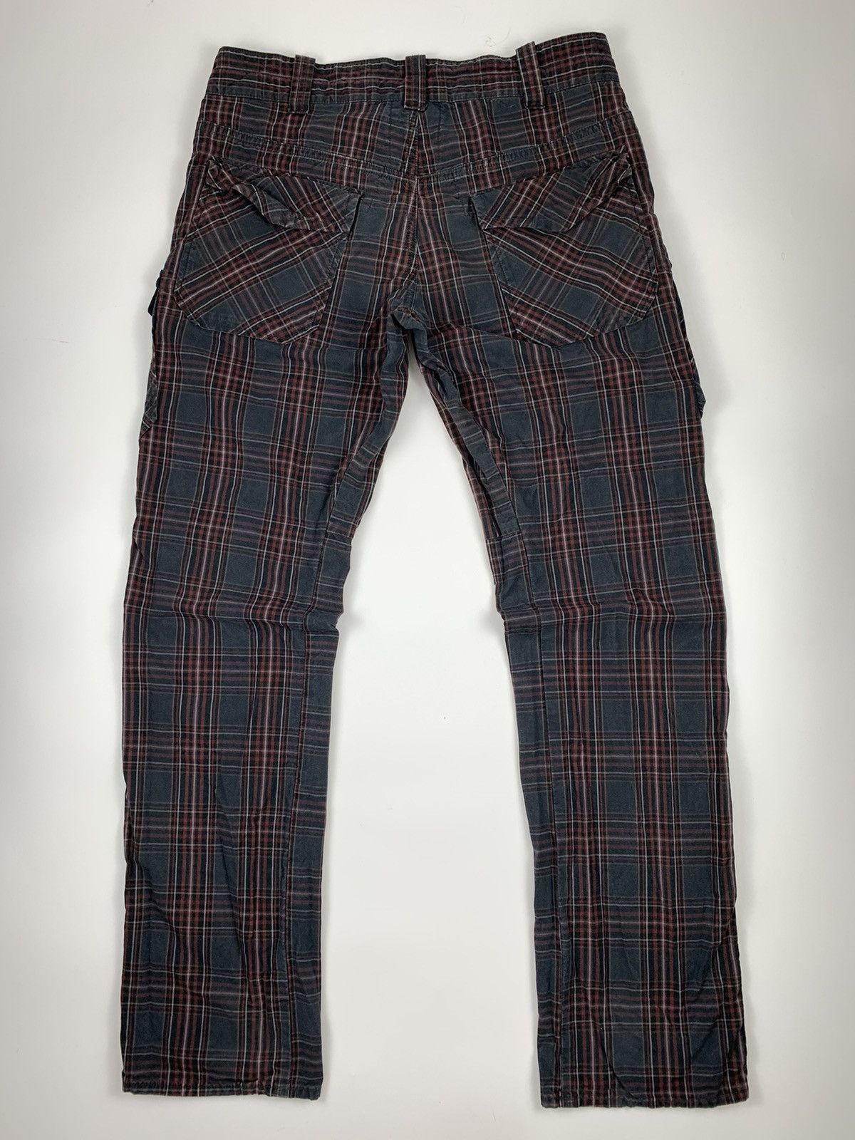 If Six Was Nine Denomination Checkerboard Cargo Pant Size US 33 - 8 Thumbnail