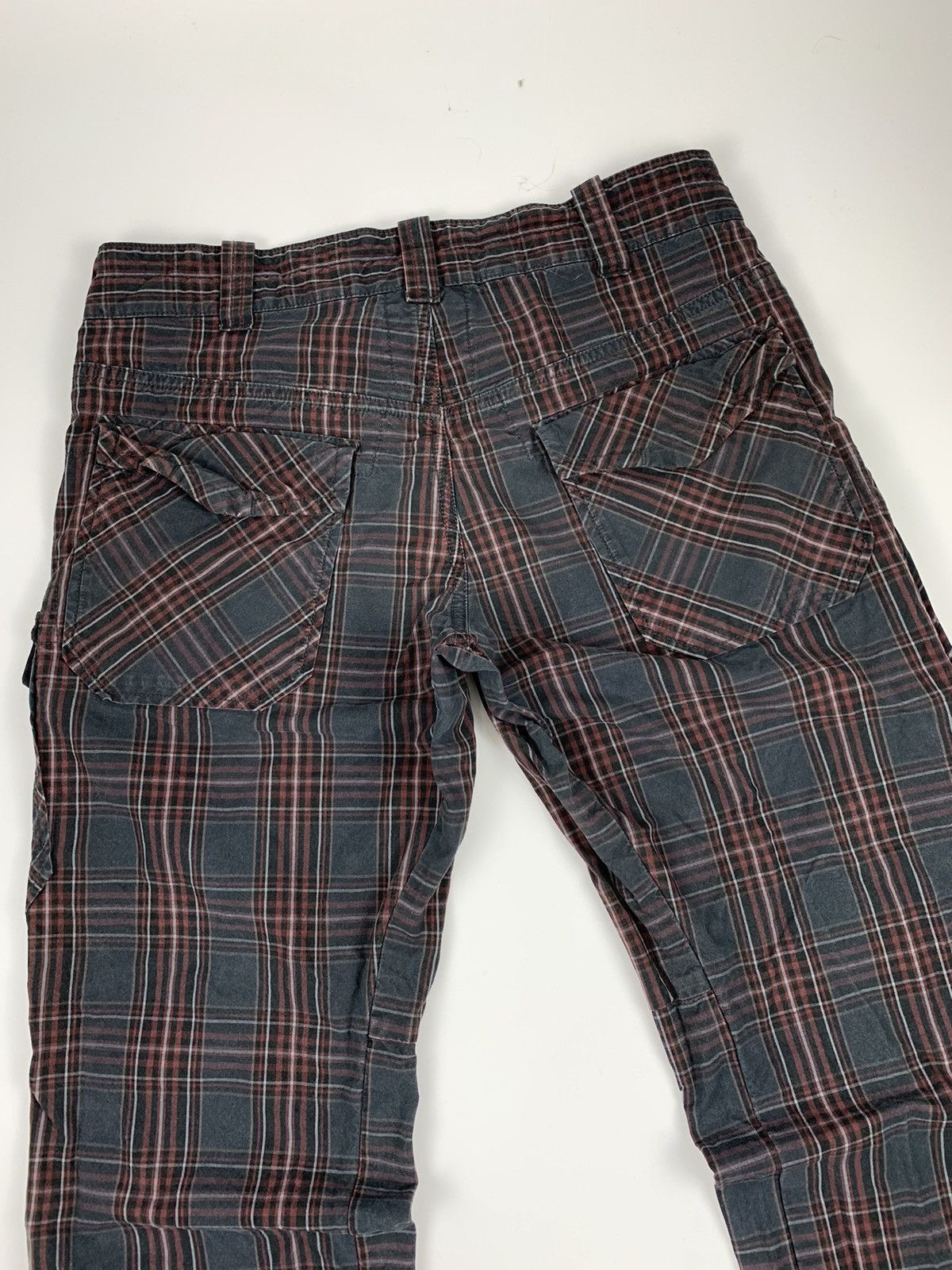 If Six Was Nine Denomination Checkerboard Cargo Pant Size US 33 - 12 Thumbnail