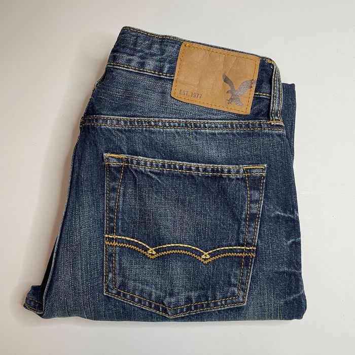 American Eagle Outfitters Mens American Eagle Original Boot Cut Denim ...