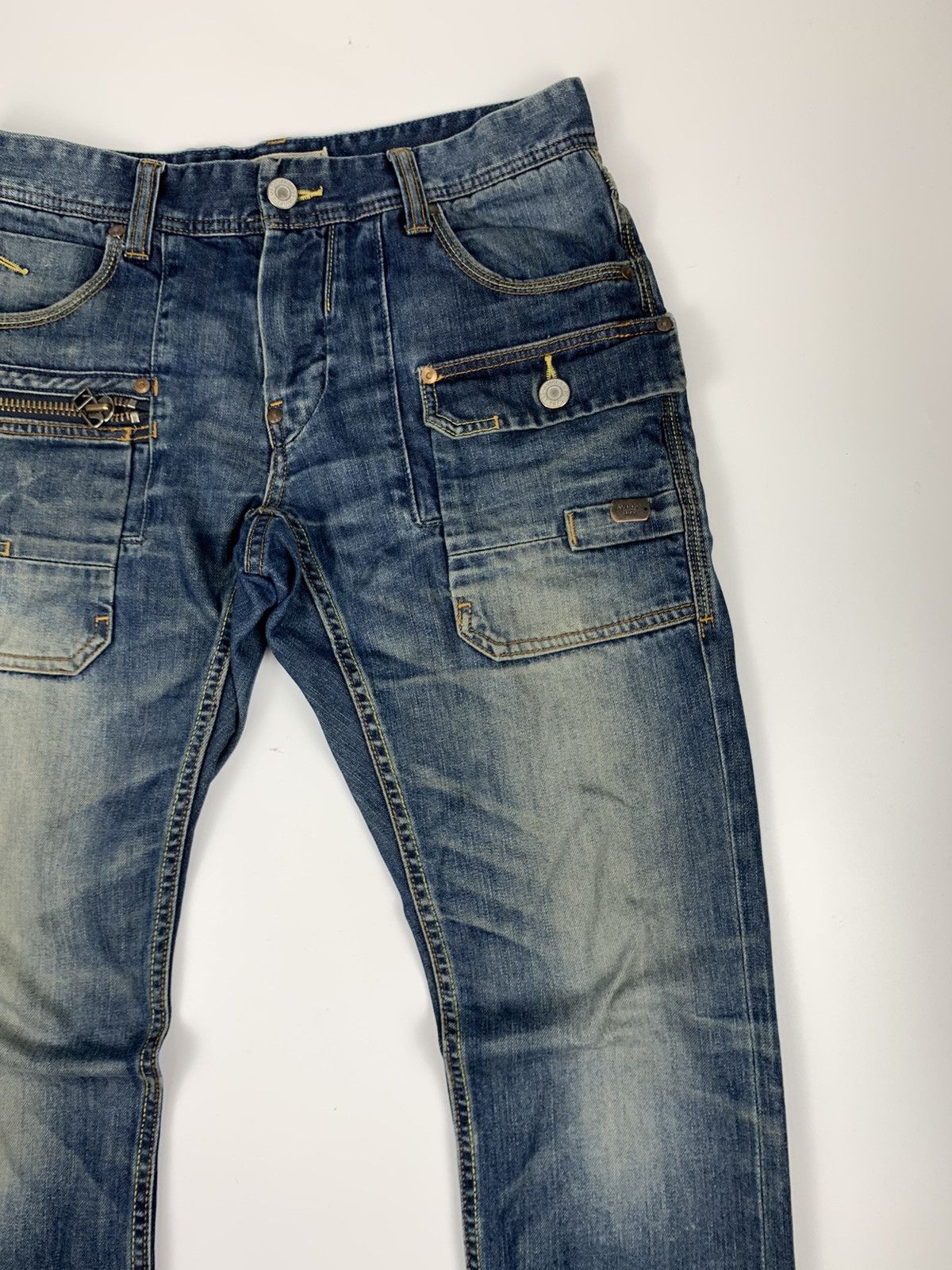 Avirex Avirex Denim Patch Blue Cargo Pant Size US 30 / EU 46 - 3 Thumbnail