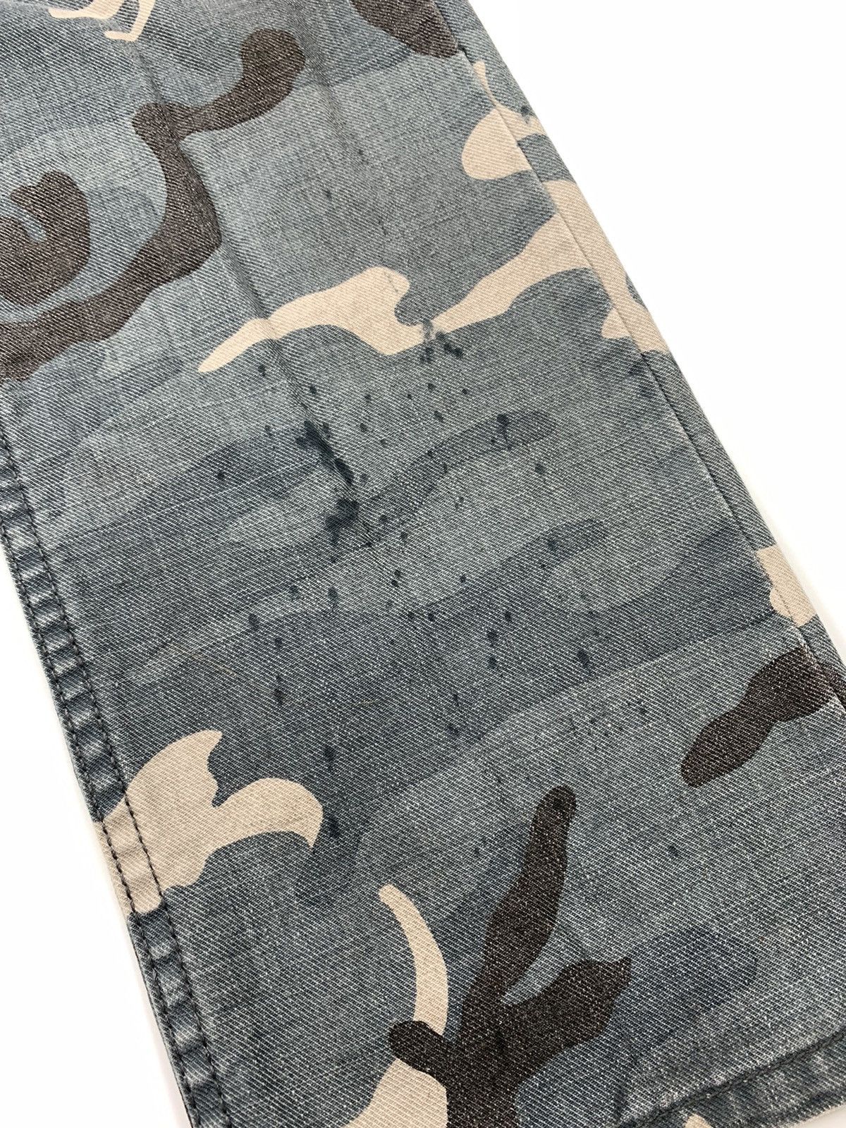 Japanese Brand × Le Grande Bleu (L.G.B.) Grandiosevnc Camo Splattered Ripstop Cargo Trouser Size US 28 / EU 44 - 5 Thumbnail