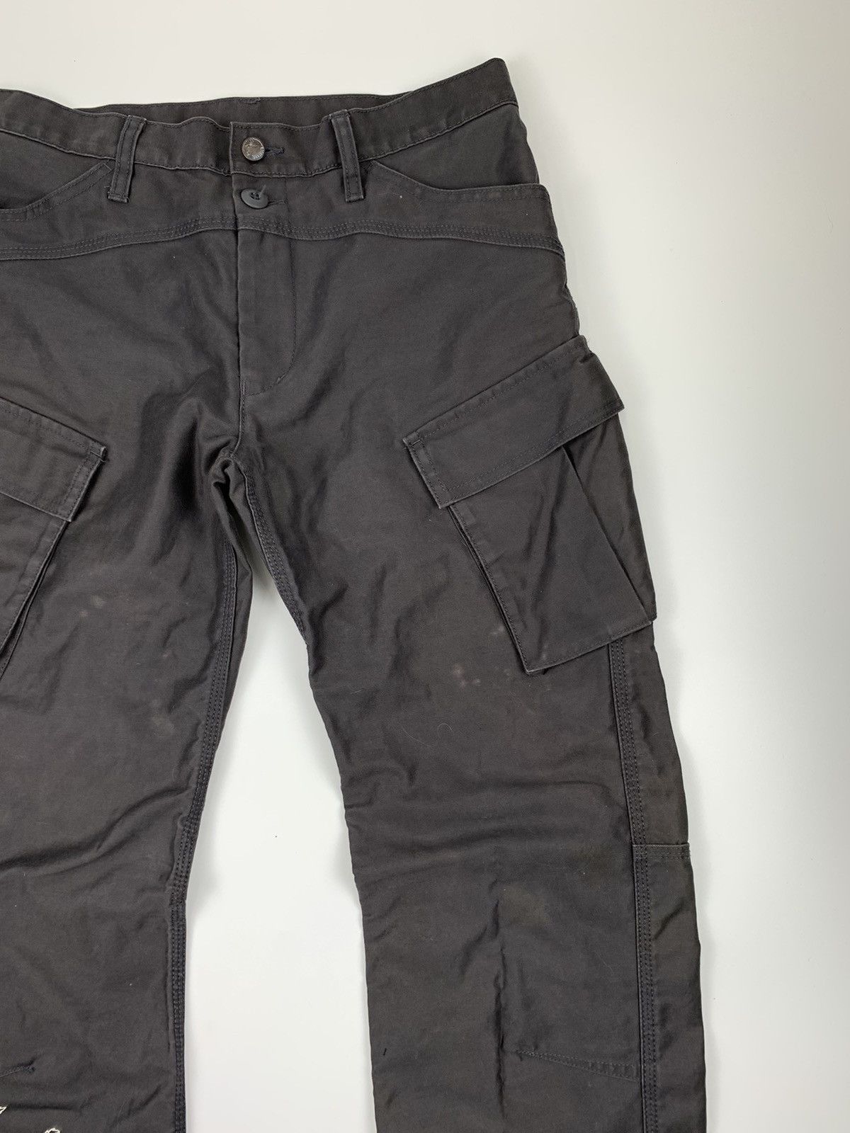 Japanese Brand Chikiriya Floral Printed Cargo pant Size US 31 - 3 Thumbnail