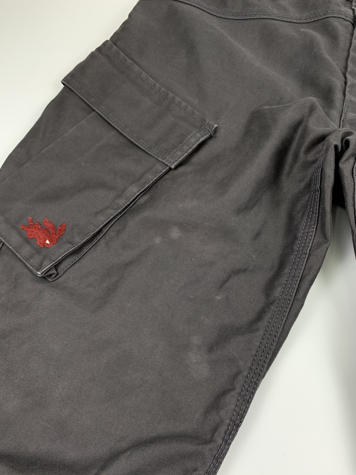 Japanese Brand Chikiriya Floral Printed Cargo pant Size US 31 - 6 Thumbnail