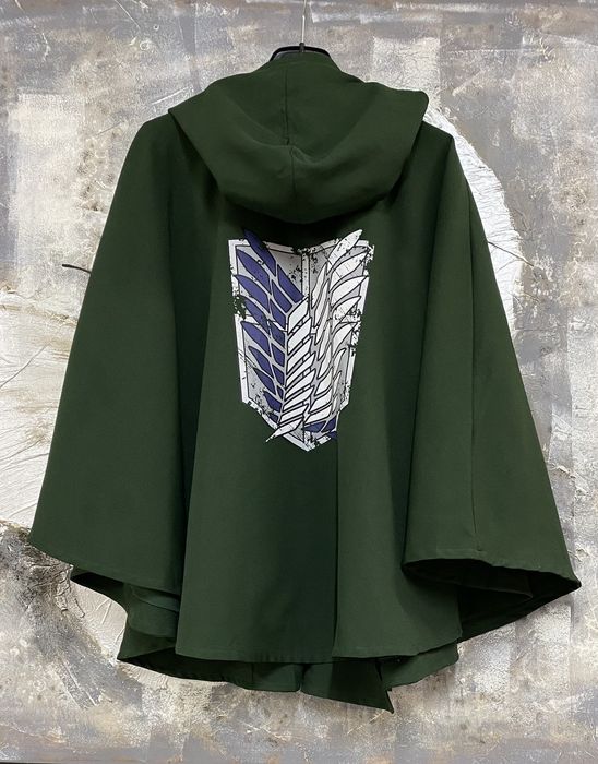 Japanese Brand Anime Shingeki no Kyojin Cloak Cape Cosplay Attack on ...