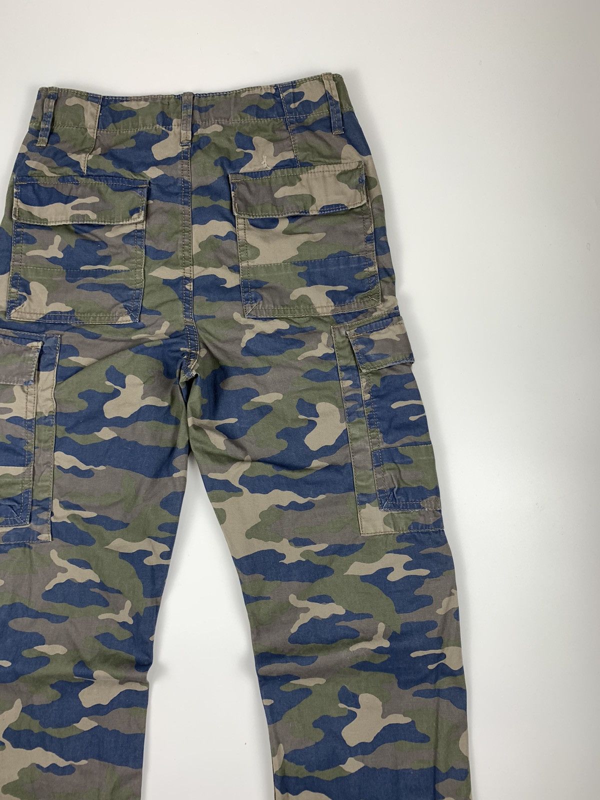 Designer × Gap Gap Kids Blue Camouflage Cargo Pants Size US 26 / EU 42 - 10 Thumbnail
