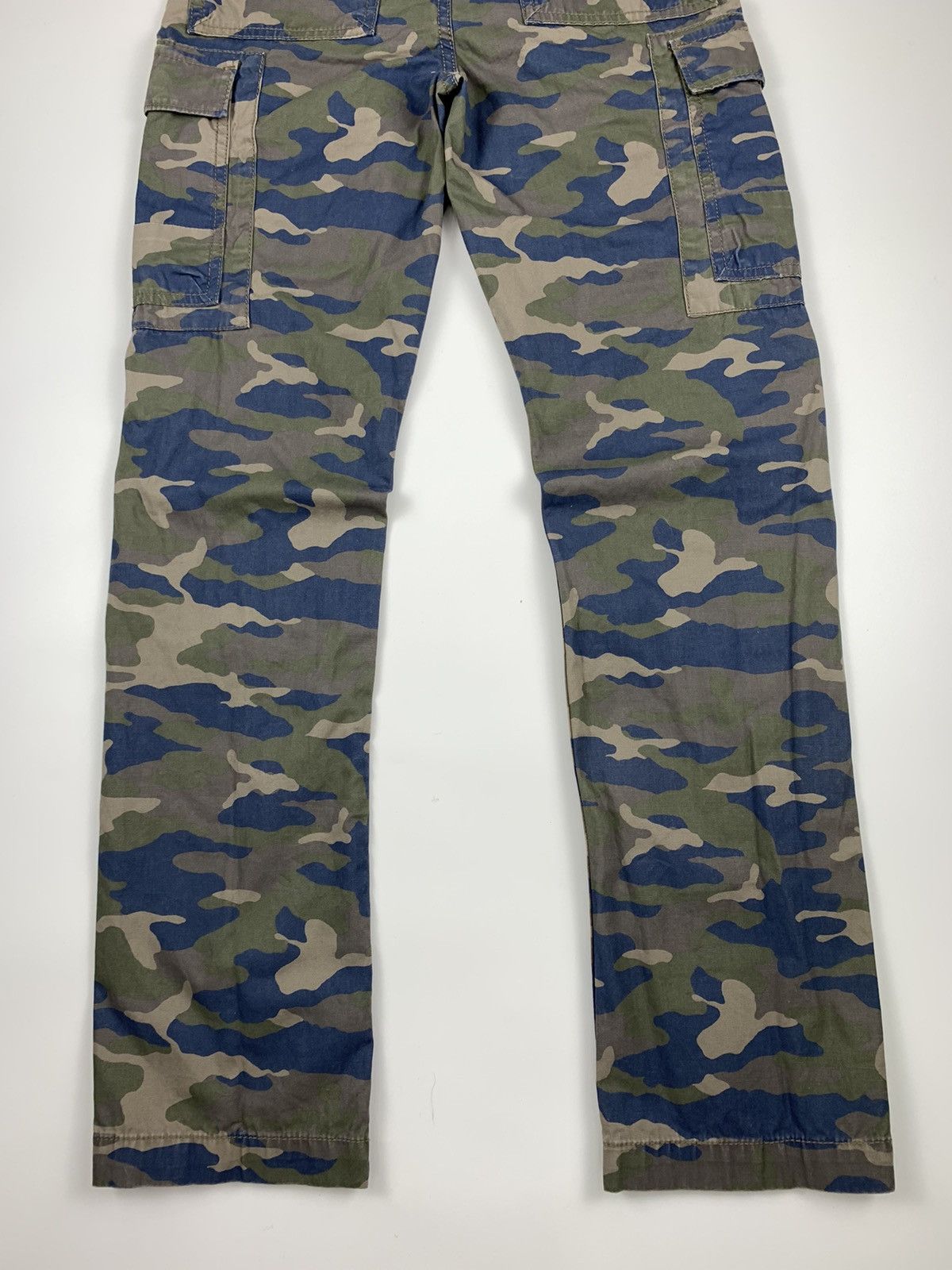 Designer × Gap Gap Kids Blue Camouflage Cargo Pants Size US 26 / EU 42 - 11 Thumbnail