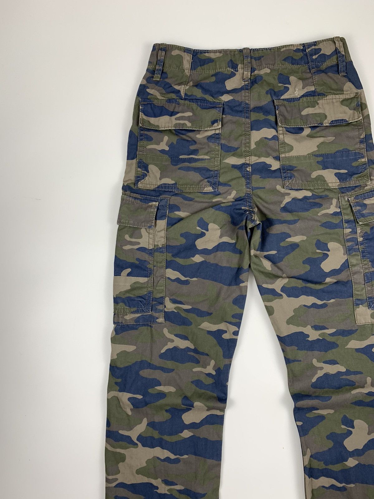 Designer × Gap Gap Kids Blue Camouflage Cargo Pants Size US 26 / EU 42 - 9 Thumbnail