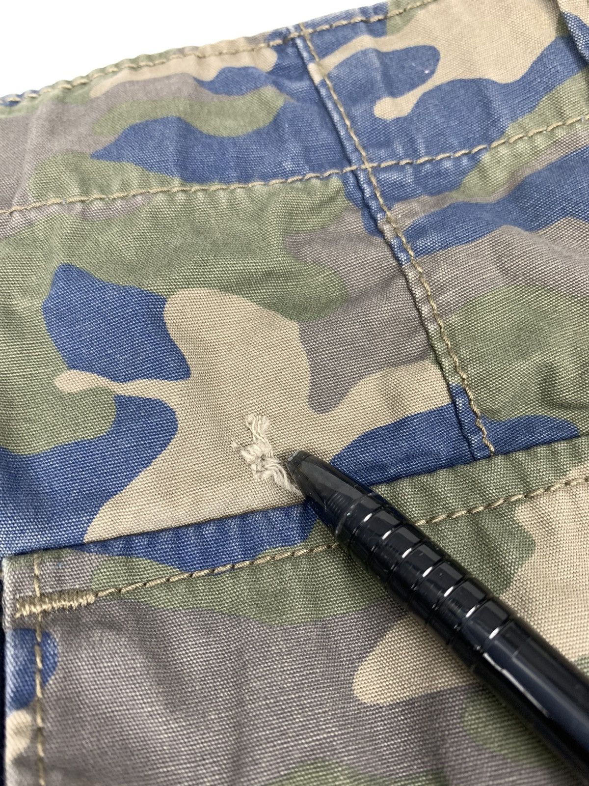 Designer × Gap Gap Kids Blue Camouflage Cargo Pants Size US 26 / EU 42 - 12 Thumbnail