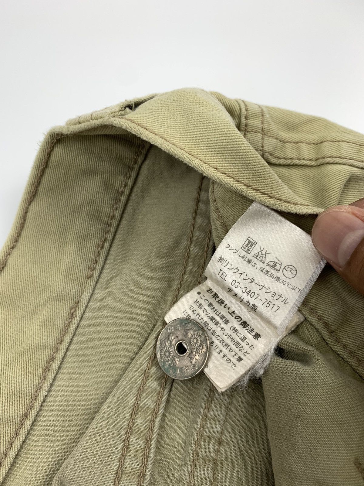 Japanese Brand Joie Front Pocket Bushpant Cargo Size US 30 / EU 46 - 8 Thumbnail