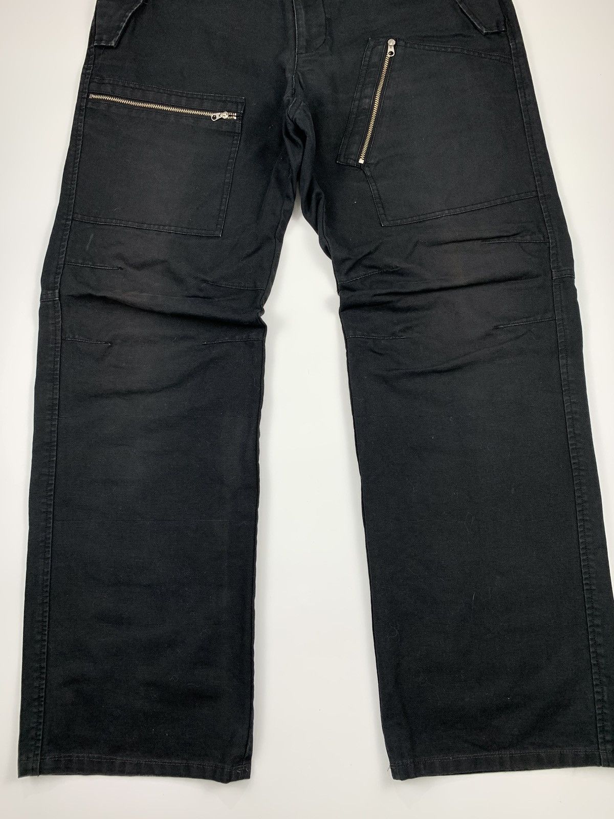 Comme Ca Ism × Designer × Japanese Brand Comme Ca ism Superblack Bondage Cargo Trousers Size US 30 / EU 46 - 4 Thumbnail