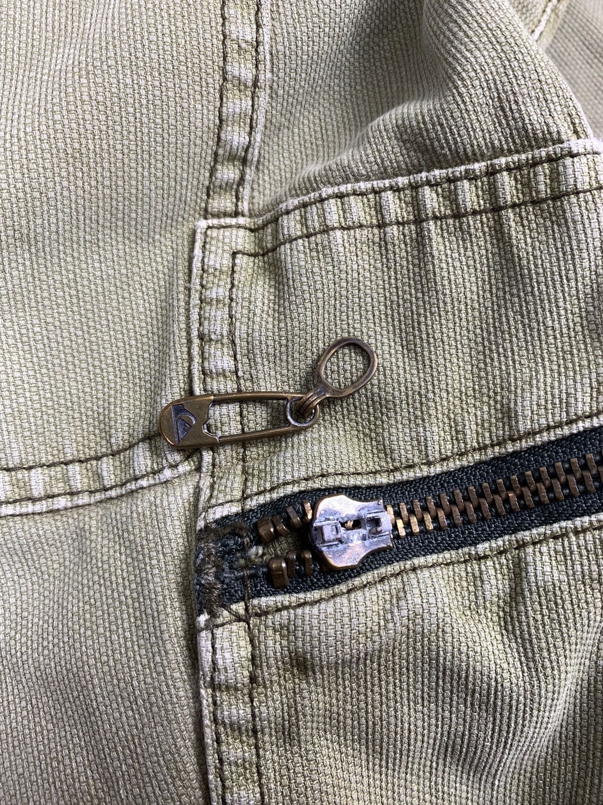 Designer × Quicksilver Quiksilver Quikjean Relaxed Fit Distressed Cargo Trouser Size US 33 - 8 Thumbnail