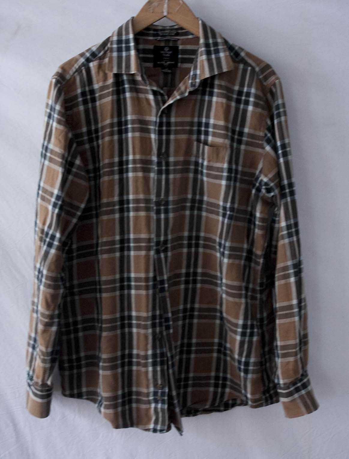 Viyella Viyella Shirt Plaid Brown Size L Size US L / EU 52-54 / 3 - 2 Thumbnail