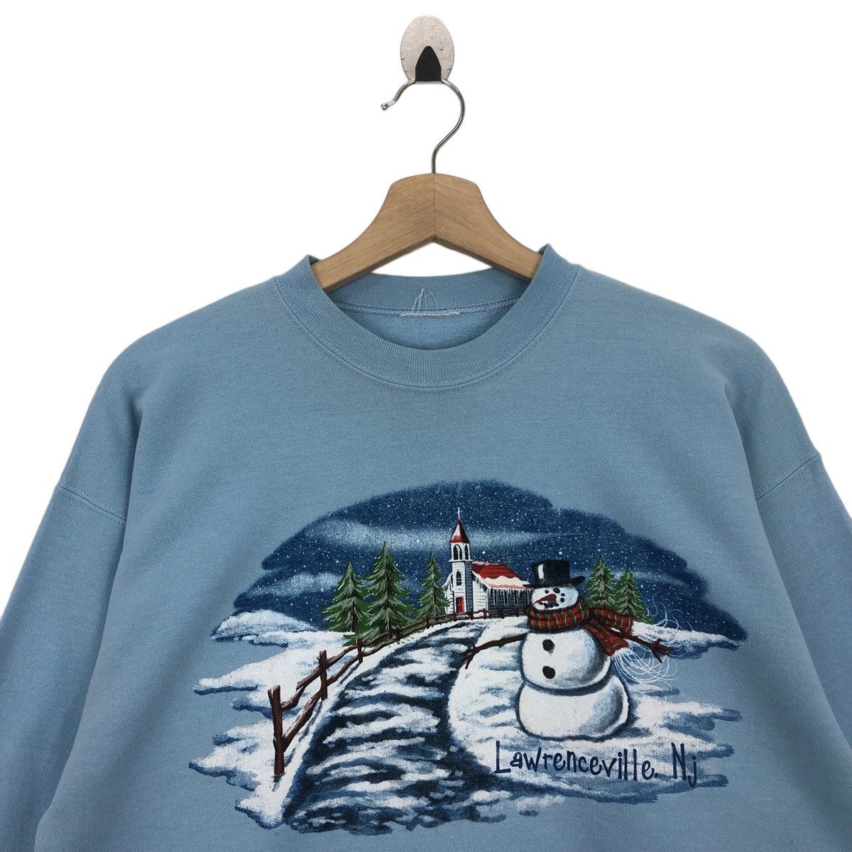 Vintage Vtg 90’ LAWRENEEVILLE Sweatshirt Pullover Jumper Size US M / EU 48-50 / 2 - 4 Thumbnail