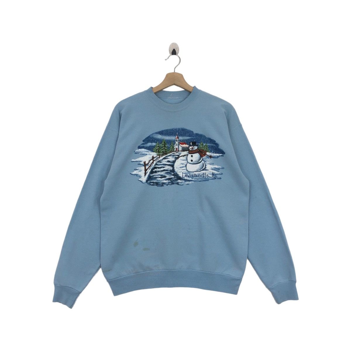 Vintage Vtg 90’ LAWRENEEVILLE Sweatshirt Pullover Jumper Size US M / EU 48-50 / 2 - 1 Thumbnail