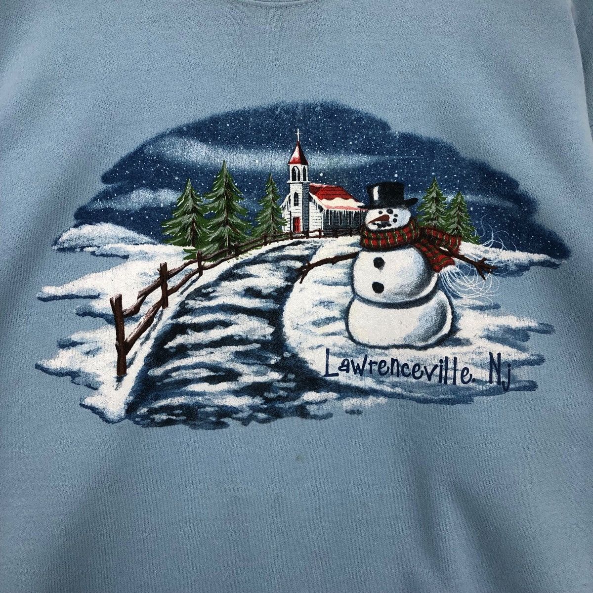 Vintage Vtg 90’ LAWRENEEVILLE Sweatshirt Pullover Jumper Size US M / EU 48-50 / 2 - 3 Thumbnail