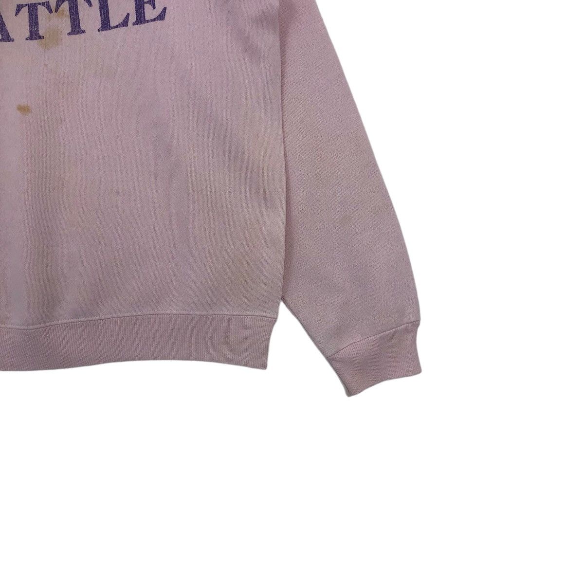 Hanes × Vintage Vtg 90’ HANES SEATTLE Sweatshirt Pullover Jumper Size US M / EU 48-50 / 2 - 9 Thumbnail