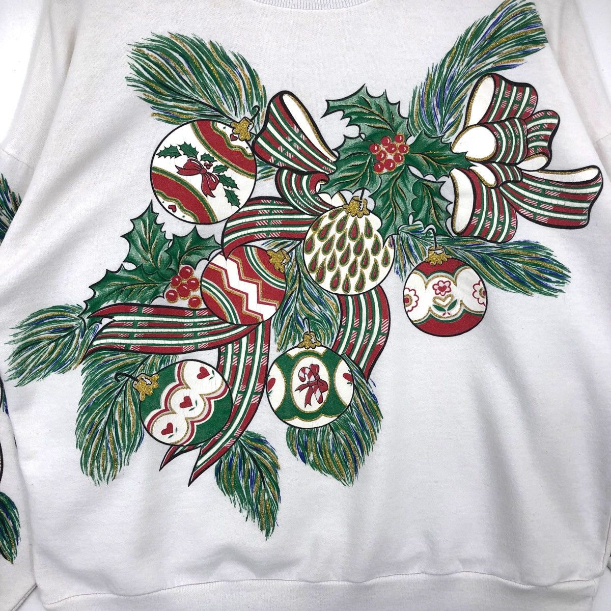 Vintage Vtg 90’ NUT CRACKER CHRISTMAS Sweatshirt Pullover Jumper Size US L / EU 52-54 / 3 - 3 Thumbnail