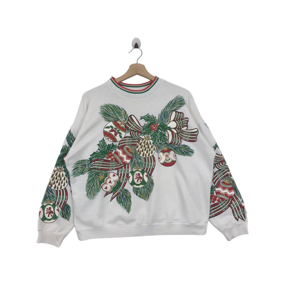 Vintage Vtg 90’ NUT CRACKER CHRISTMAS Sweatshirt Pullover Jumper Size US L / EU 52-54 / 3 - 1 Thumbnail