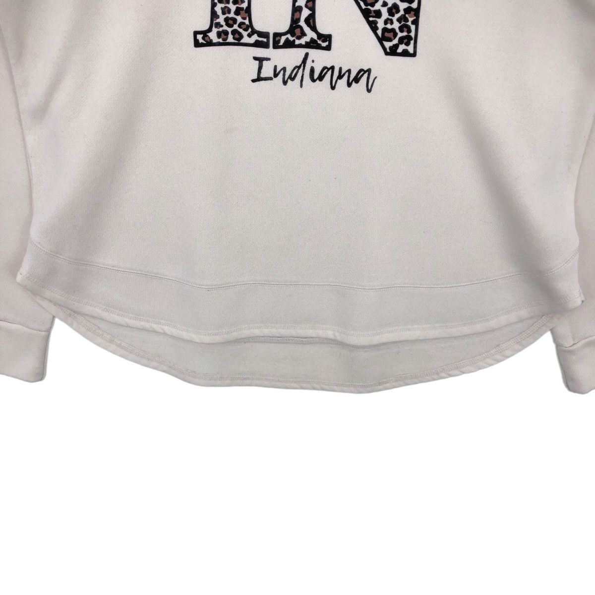 Vintage Vtg 90’ INDIANA Sweatshirt Pullover Jumper Sweater Size L / US 10 / IT 46 - 7 Thumbnail