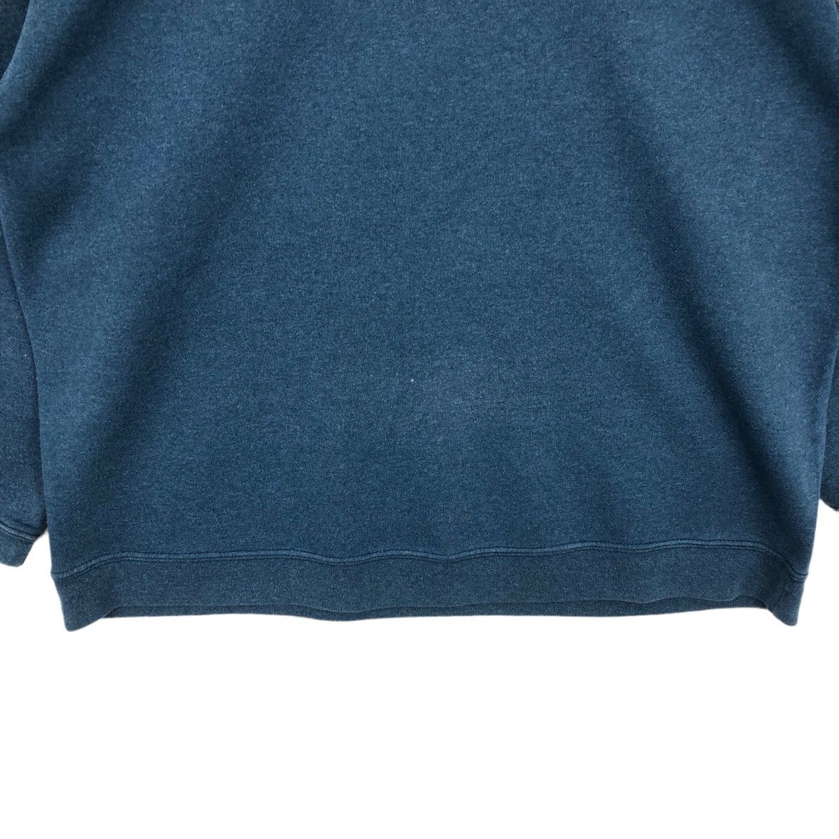 Hanes × Vintage Vtg 90’ HANES Plain Sweatshirt Pullover Jumper Size US L / EU 52-54 / 3 - 6 Thumbnail
