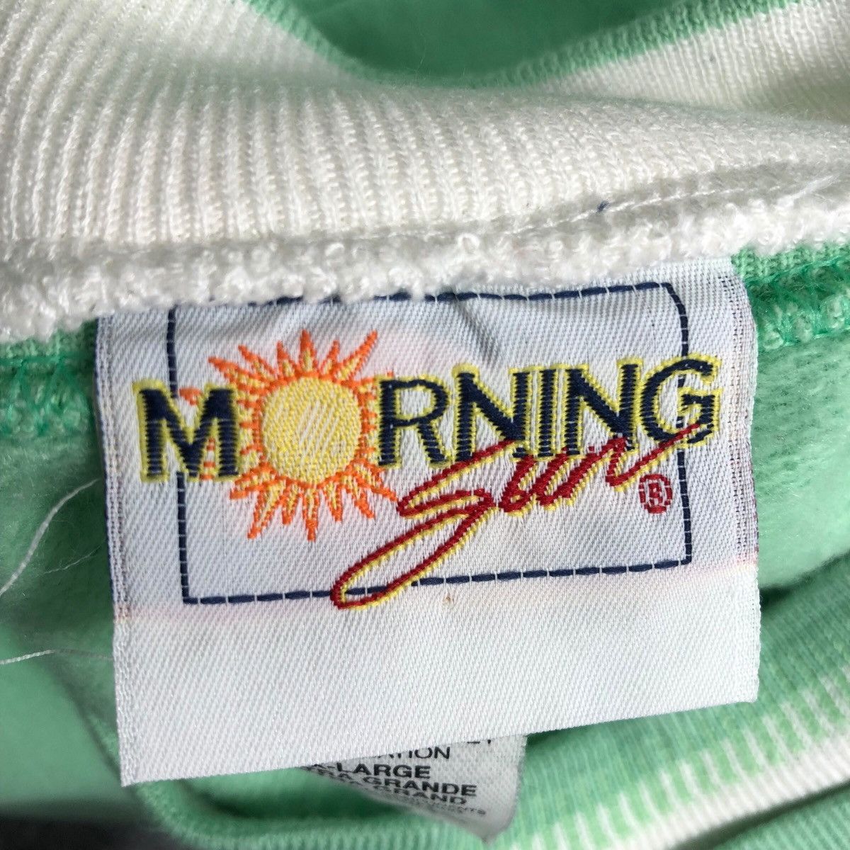 Habitat × Vintage Vtg 90’ MORNING SUN BUTTERFLY Sweatshirt Pullover Jumper Size US XL / EU 56 / 4 - 3 Thumbnail