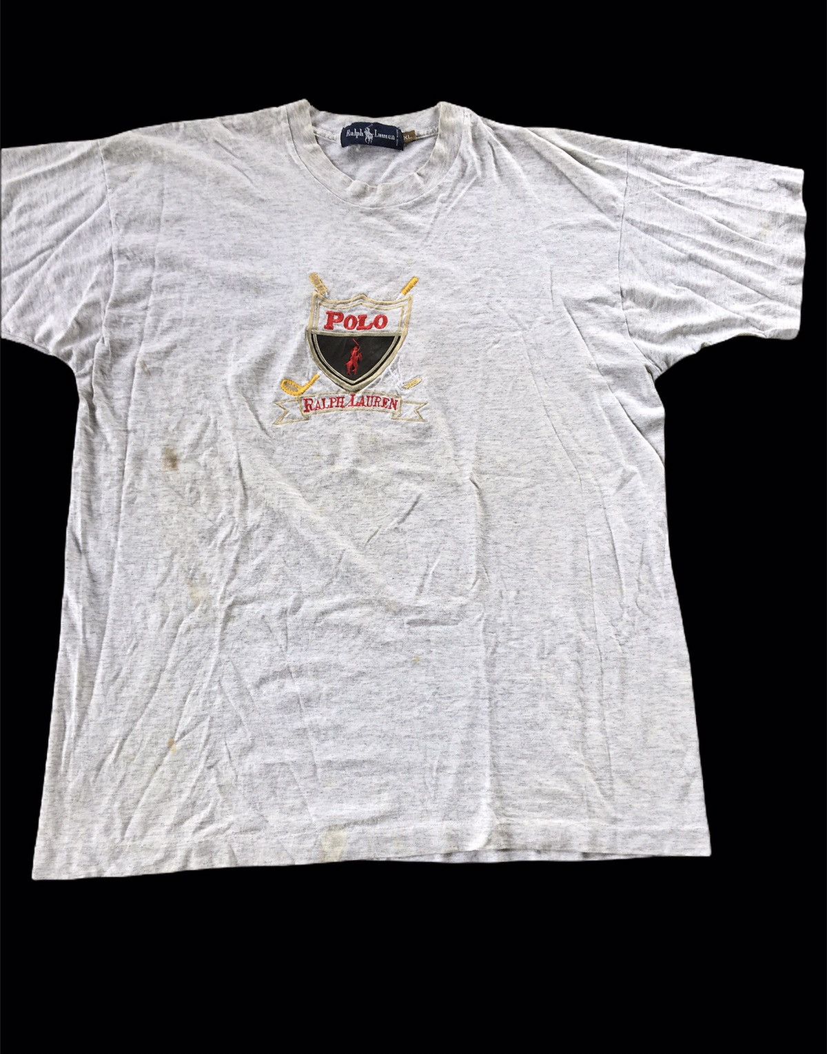 Polo Ralph Lauren × Vintage 💥RARE Vintage Polo Ralph Lauren Embroidery Logo 90s tees USA Size US XL / EU 56 / 4 - 1 Thumbnail