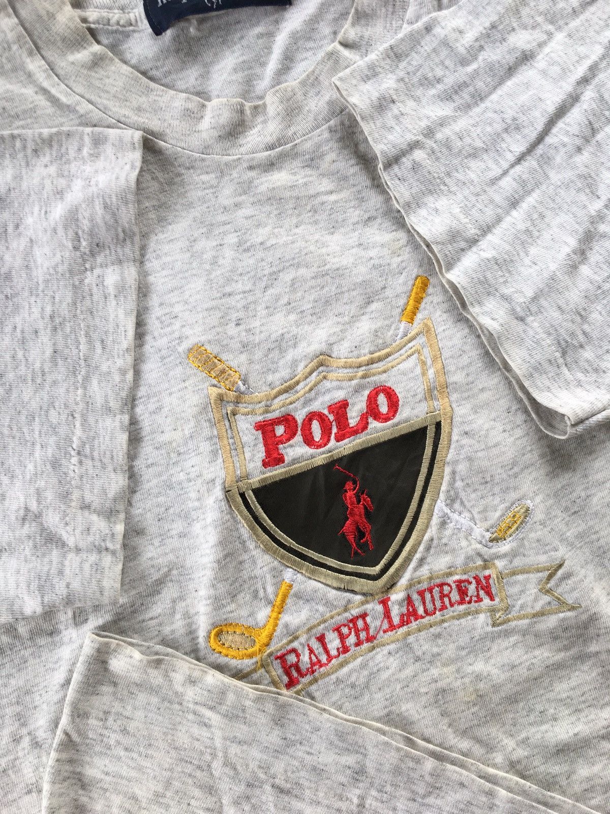 Polo Ralph Lauren × Vintage 💥RARE Vintage Polo Ralph Lauren Embroidery Logo 90s tees USA Size US XL / EU 56 / 4 - 8 Thumbnail