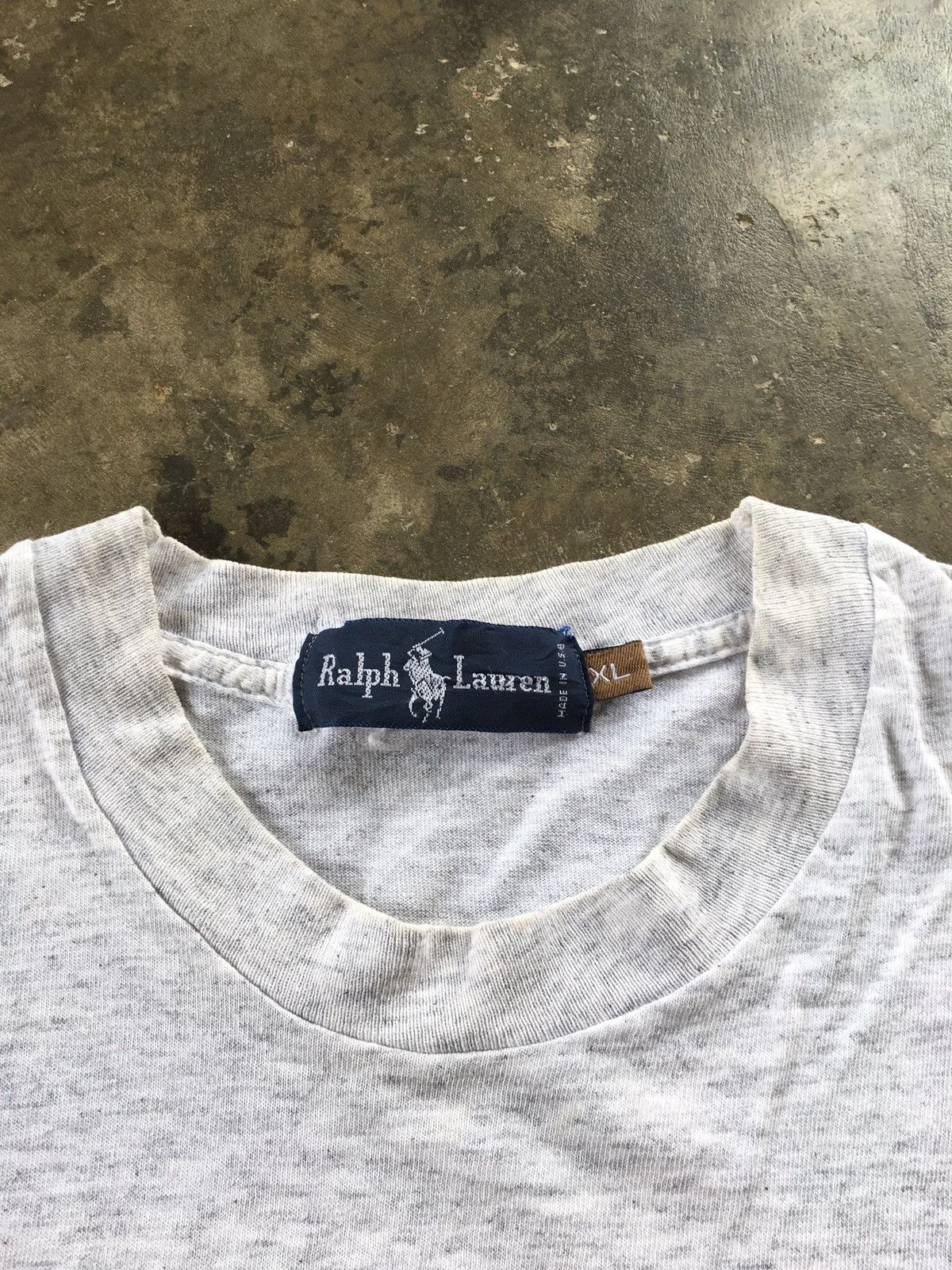 Polo Ralph Lauren × Vintage 💥RARE Vintage Polo Ralph Lauren Embroidery Logo 90s tees USA Size US XL / EU 56 / 4 - 4 Thumbnail