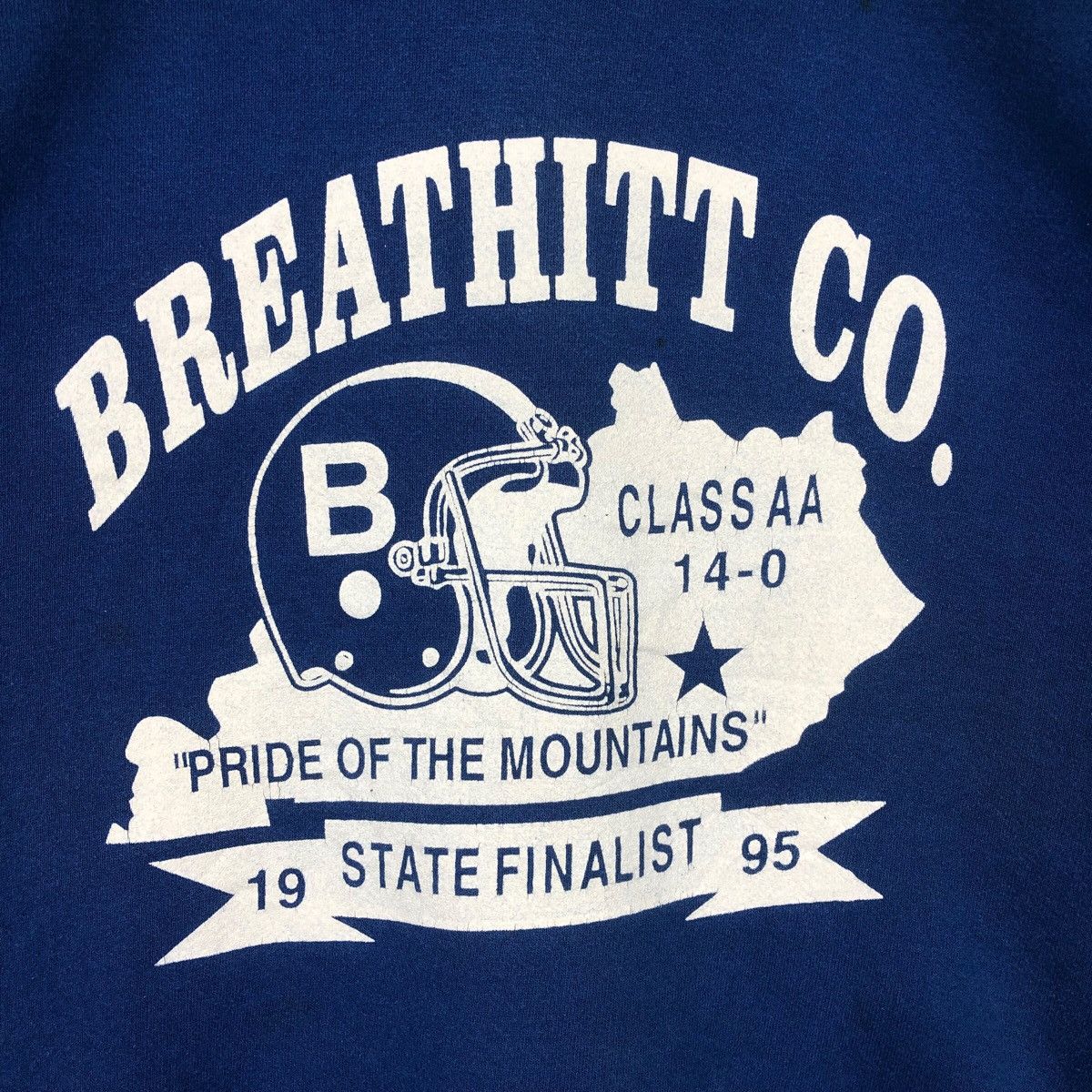Russell Athletic × Vintage Vtg 90’ BREATHITT CO. NFL Russell Sweatshirt Pullover Jumper Size US L / EU 52-54 / 3 - 3 Thumbnail