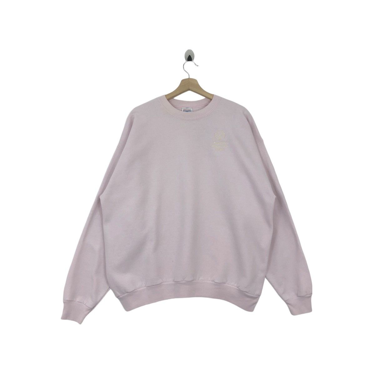 Hanes × Vintage Vtg 90’ HANES PLAIN Sweatshirt Pullover Jumper Sweater Size US XL / EU 56 / 4 - 1 Thumbnail