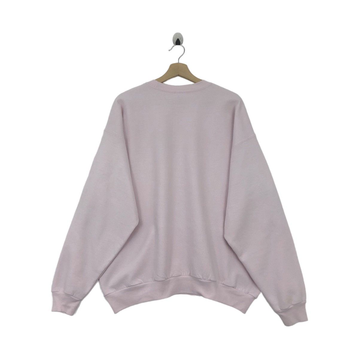 Hanes × Vintage Vtg 90’ HANES PLAIN Sweatshirt Pullover Jumper Sweater Size US XL / EU 56 / 4 - 2 Thumbnail