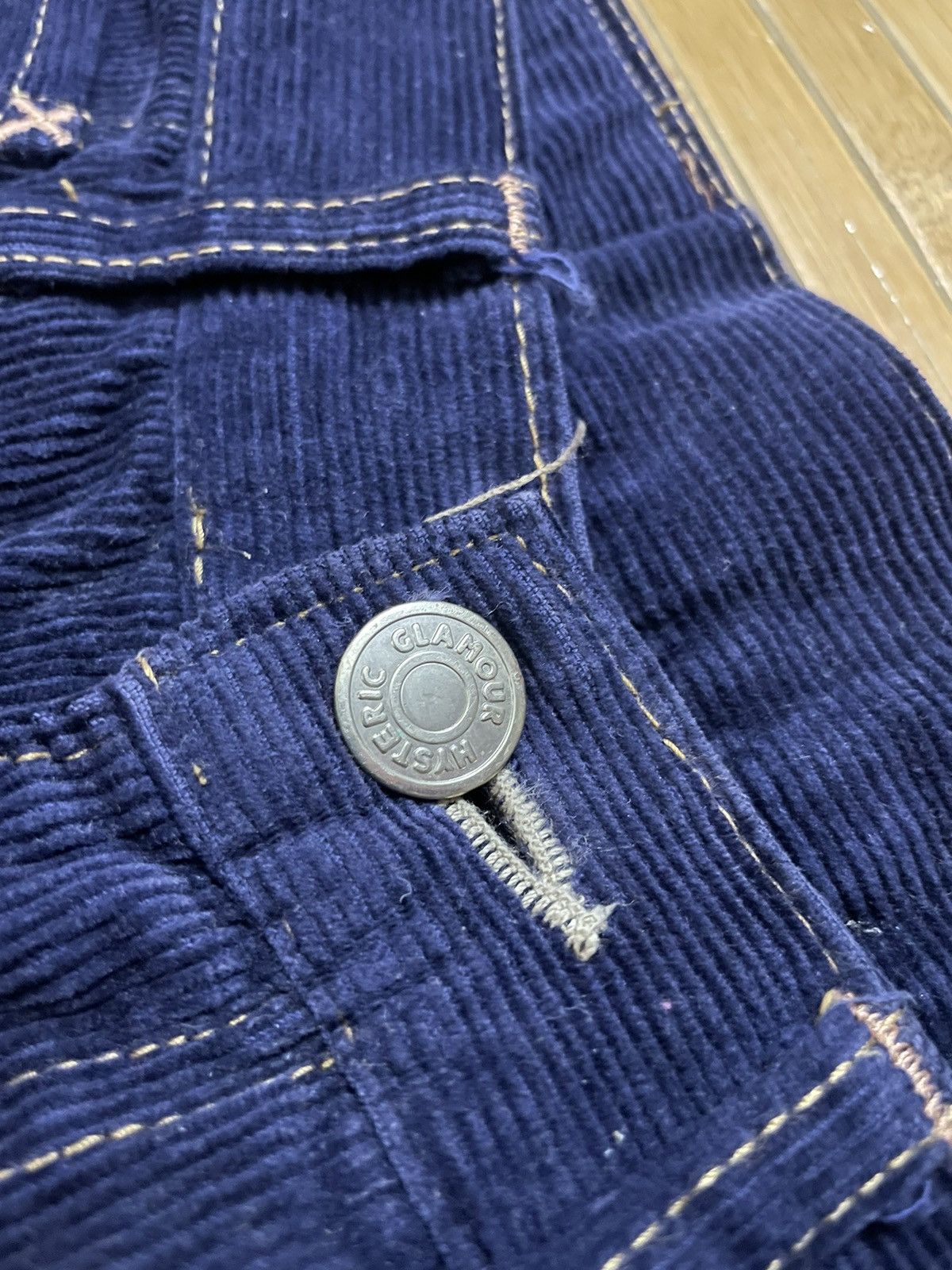 Hysteric Glamour × Japanese Brand CORDUROY HYSTERIC GLAMOUR PANTS Size 24" / US 00 / IT 34 - 7 Thumbnail