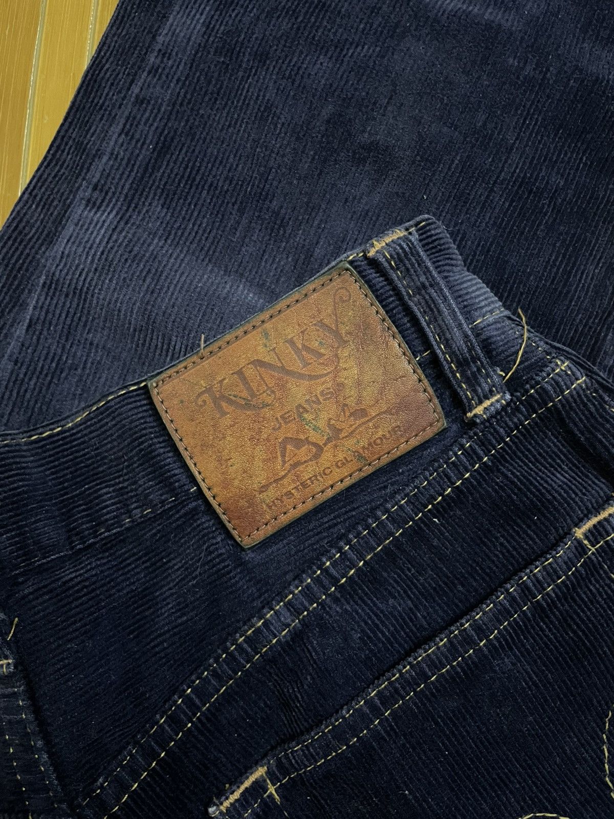 Hysteric Glamour × Japanese Brand CORDUROY HYSTERIC GLAMOUR PANTS Size 24" / US 00 / IT 34 - 8 Thumbnail