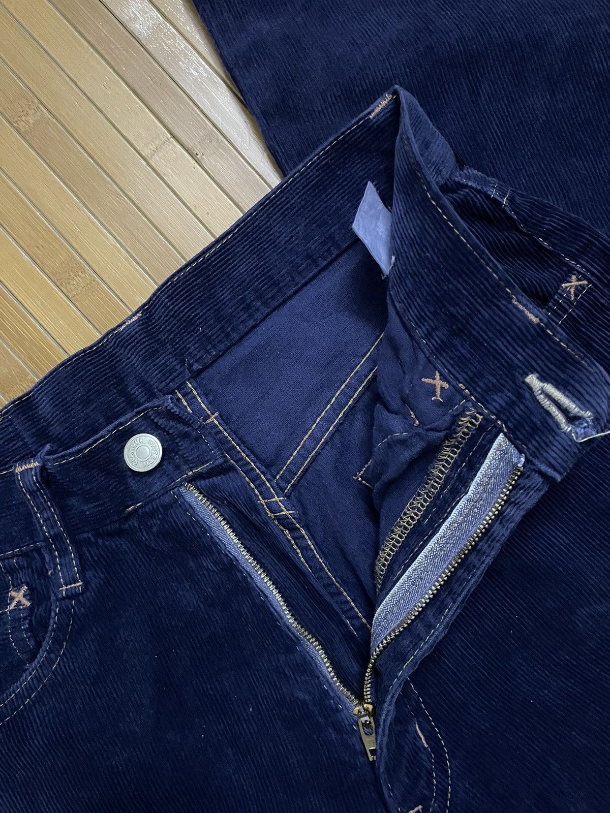 Hysteric Glamour × Japanese Brand CORDUROY HYSTERIC GLAMOUR PANTS Size 24" / US 00 / IT 34 - 10 Thumbnail