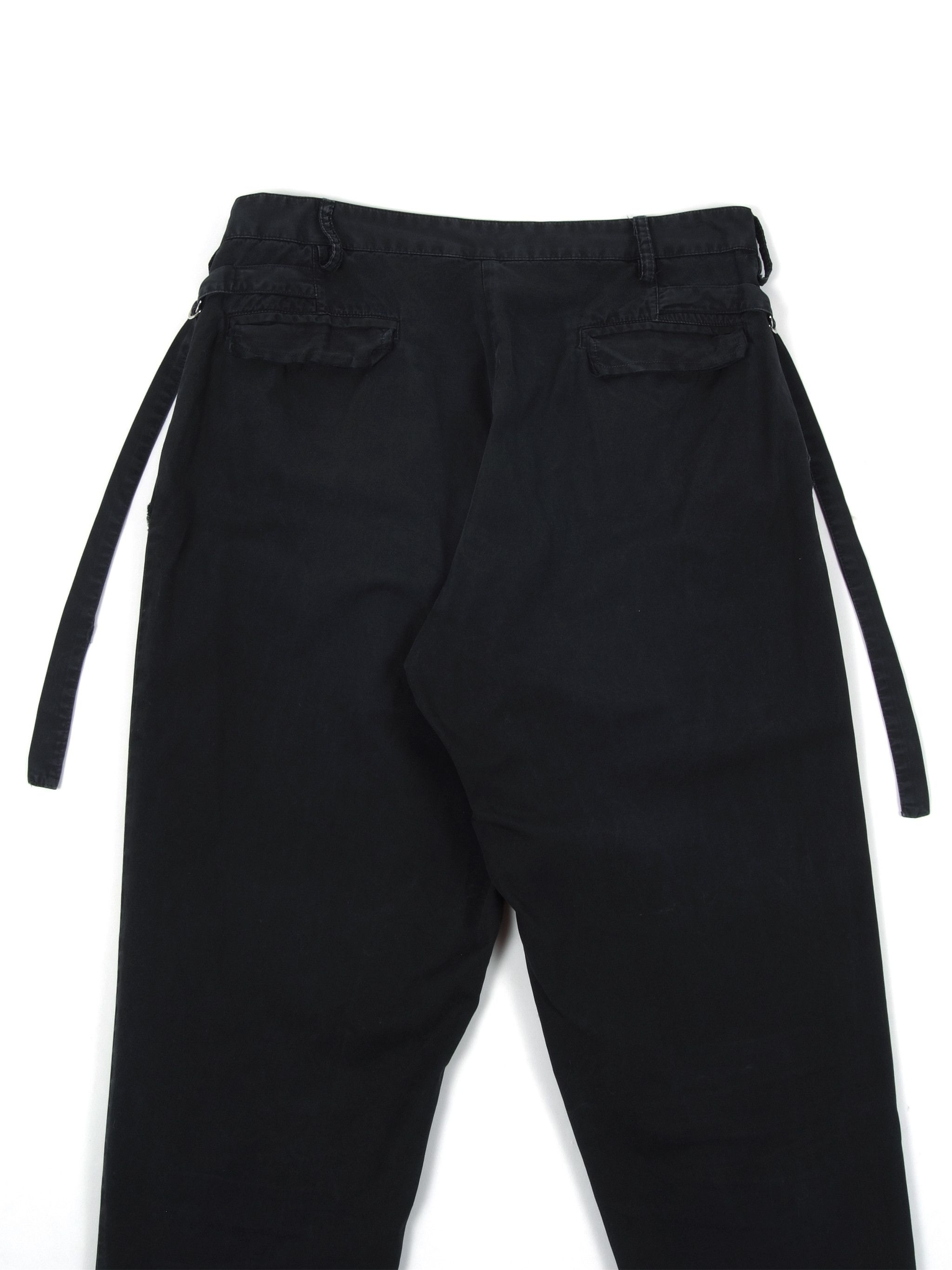 Other DARK LABEL Dropped Crotch Avantgarde Distressed Pants 50/34 Size US 32 / EU 48 - 6 Thumbnail