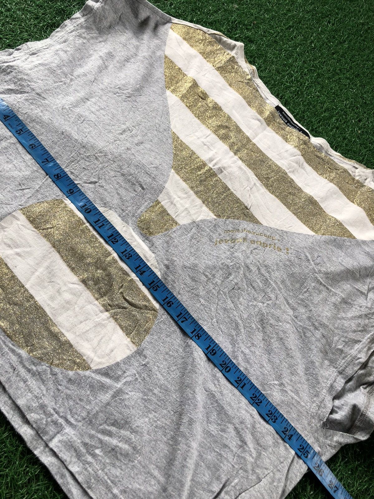Issey Miyake × Japanese Brand × mercibeaucoup Issey Miyake Mercibeaucoup Big Logo Bat Design tees Size L / US 10 / IT 46 - 10 Thumbnail