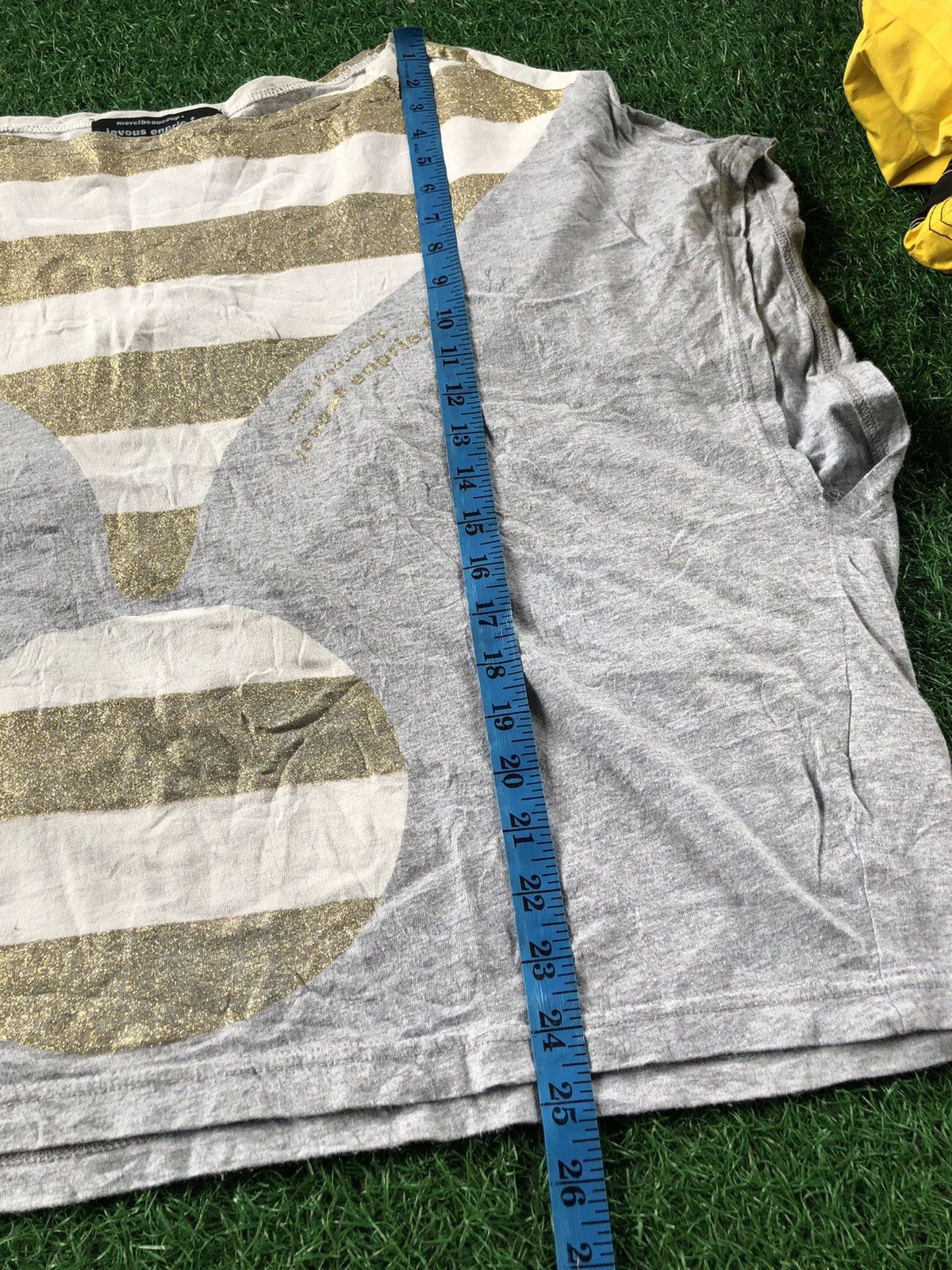 Issey Miyake × Japanese Brand × mercibeaucoup Issey Miyake Mercibeaucoup Big Logo Bat Design tees Size L / US 10 / IT 46 - 11 Thumbnail