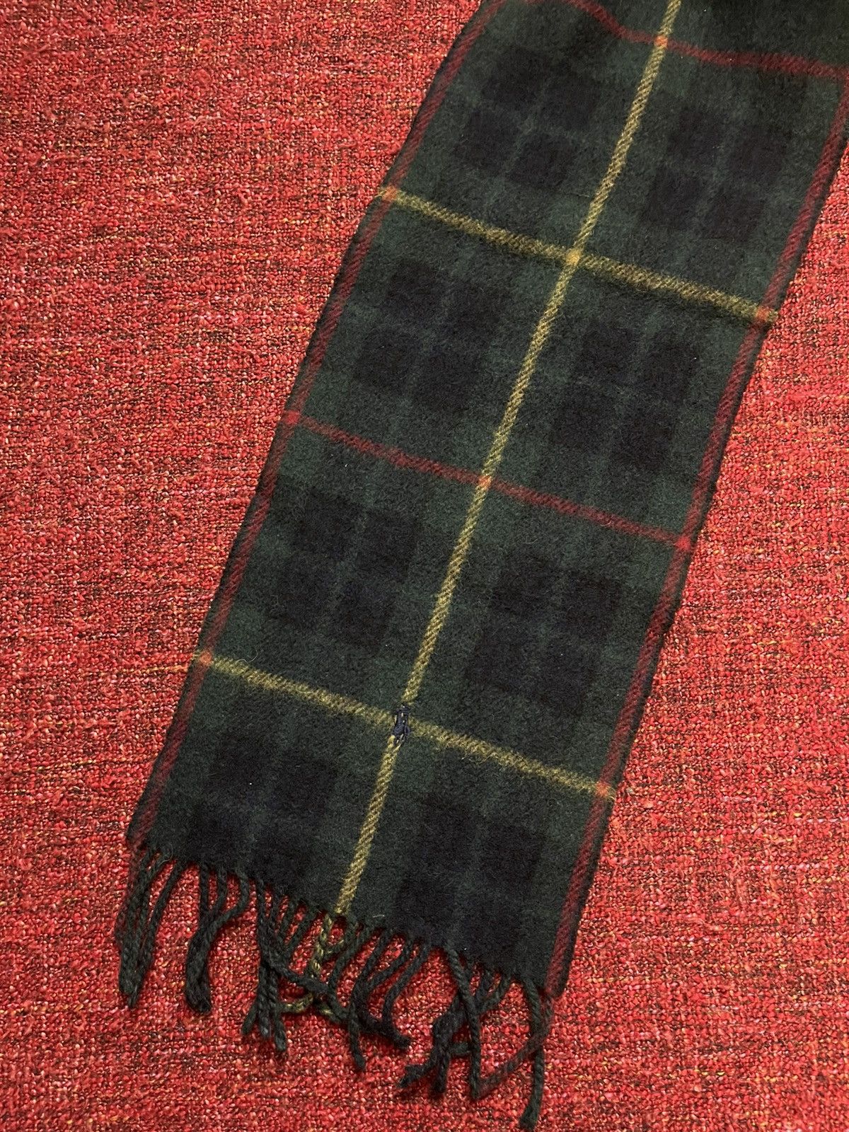 Polo Ralph Lauren × Ralph Lauren Polo Ralph Lauren vintage tartan wool scarf Size ONE SIZE - 3 Thumbnail