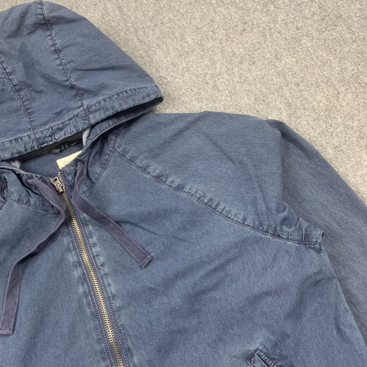Gap × Vintage Vintage GAP Denim Light Zipper Jacket Size US M / EU 48-50 / 2 - 4 Thumbnail