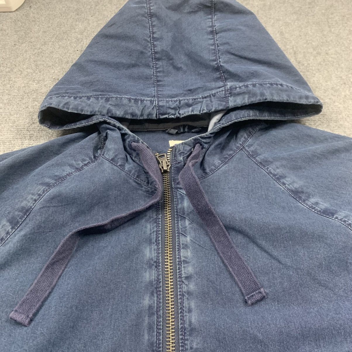 Gap × Vintage Vintage GAP Denim Light Zipper Jacket Size US M / EU 48-50 / 2 - 6 Thumbnail