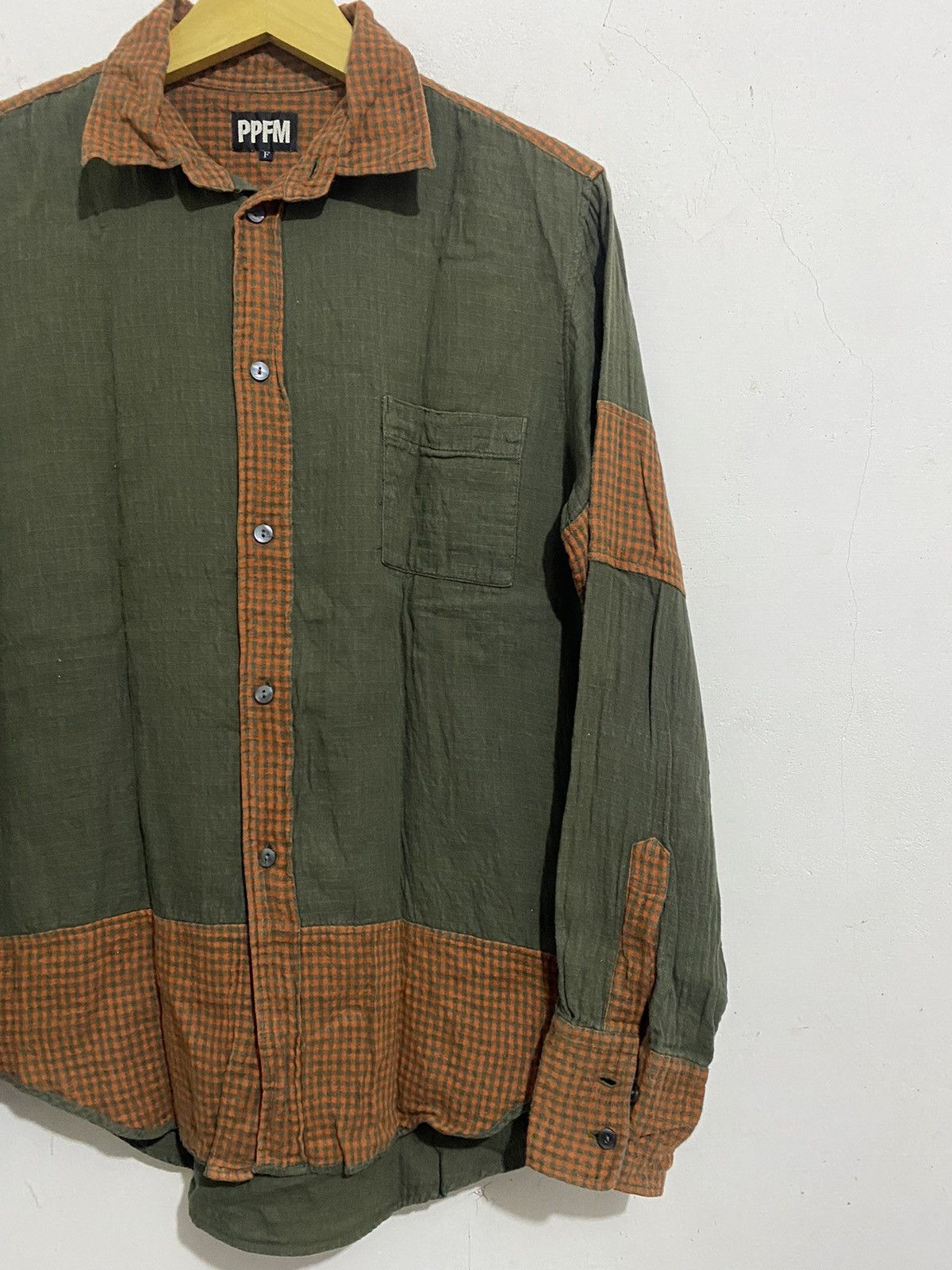 Hysteric Glamour × Japanese Brand × PPFM 💸BINDINGOFFER💸 PPFM Flannel shirt Size US M / EU 48-50 / 2 - 2 Thumbnail