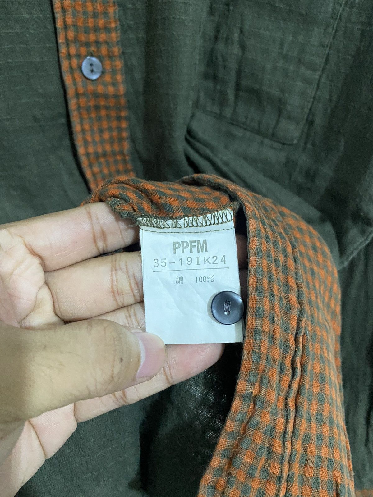Hysteric Glamour × Japanese Brand × PPFM 💸BINDINGOFFER💸 PPFM Flannel shirt Size US M / EU 48-50 / 2 - 6 Thumbnail