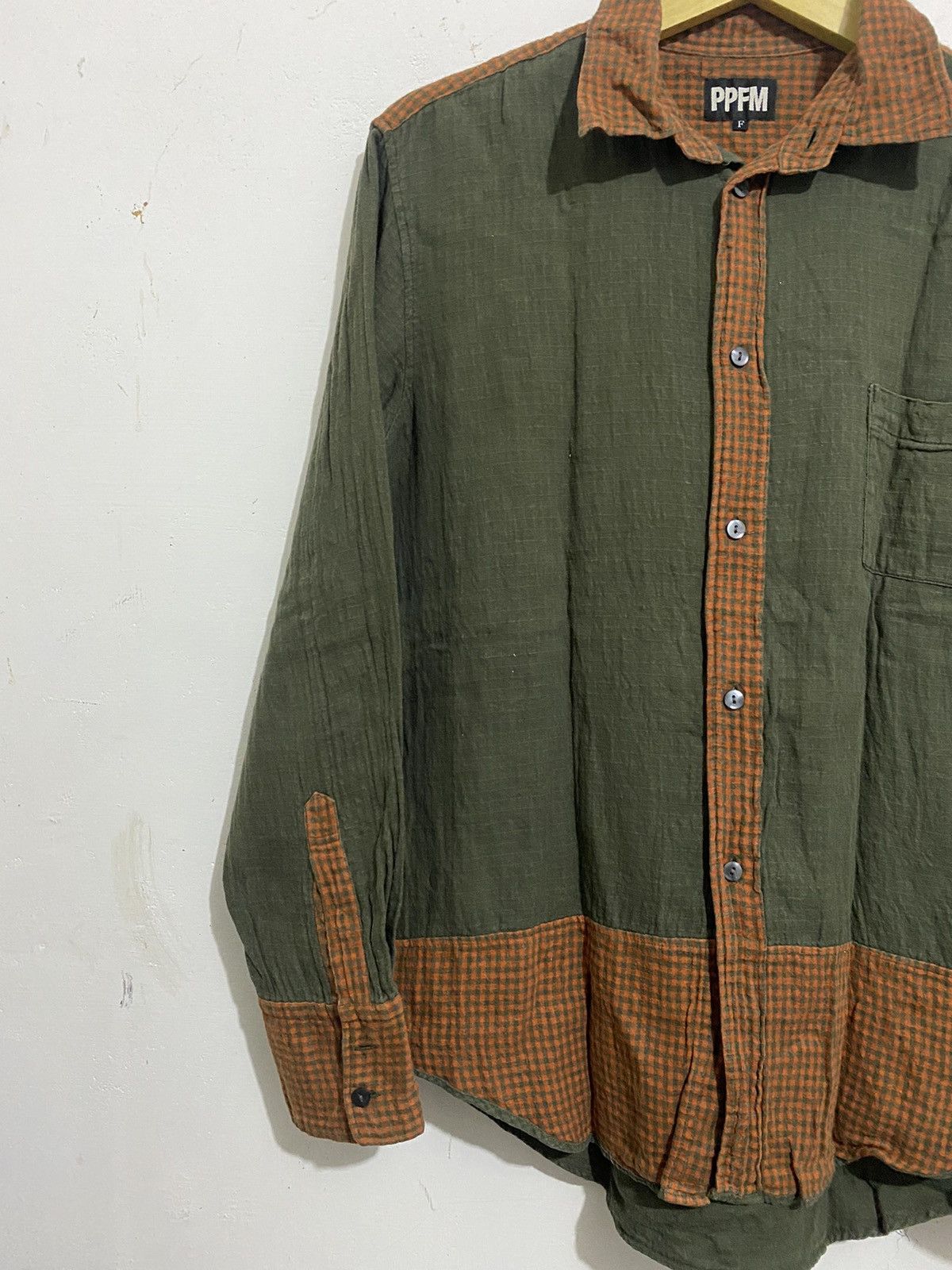 Hysteric Glamour × Japanese Brand × PPFM 💸BINDINGOFFER💸 PPFM Flannel shirt Size US M / EU 48-50 / 2 - 3 Thumbnail