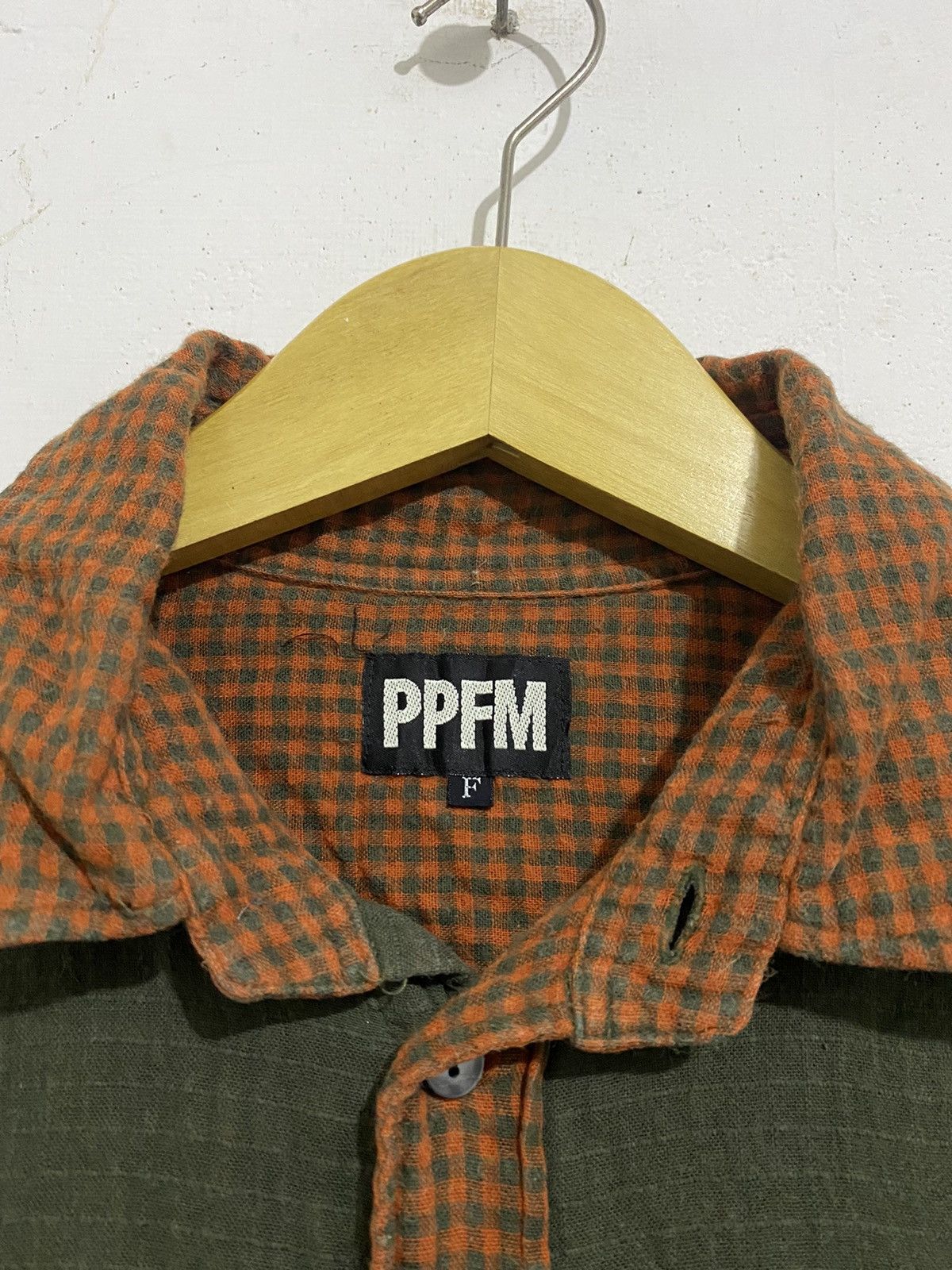 Hysteric Glamour × Japanese Brand × PPFM 💸BINDINGOFFER💸 PPFM Flannel shirt Size US M / EU 48-50 / 2 - 5 Thumbnail