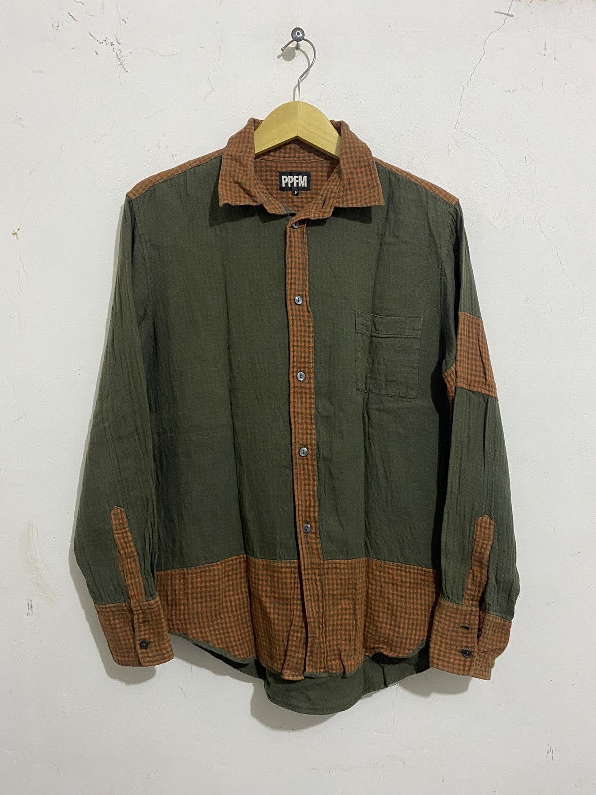 Hysteric Glamour × Japanese Brand × PPFM 💸BINDINGOFFER💸 PPFM Flannel shirt Size US M / EU 48-50 / 2 - 1 Thumbnail