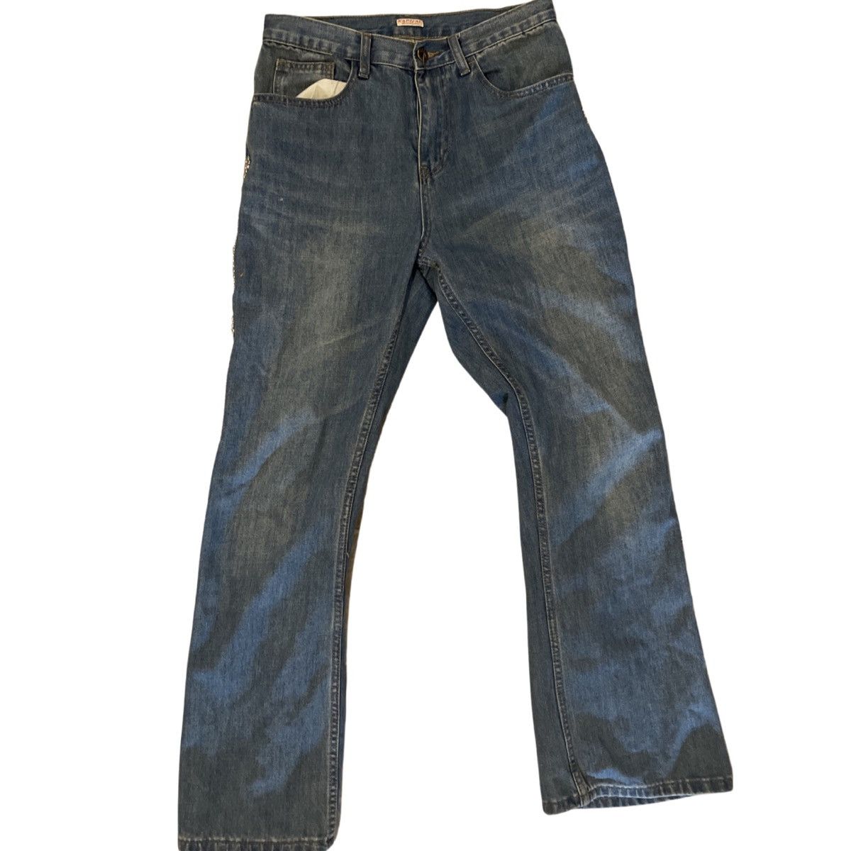 Kapital Kapital Gemstone Flare Denim | Grailed